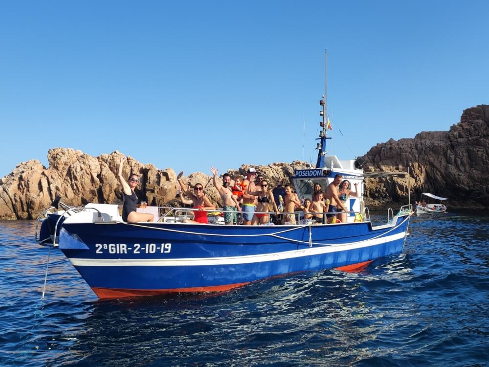 Alquilar el Barco poseidon en Calella de Palafrugell